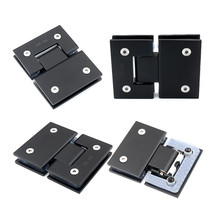 180 degree bathroom clip stainless steel glass door clip shower room glass door hinge hinge black matte black bathroom clip