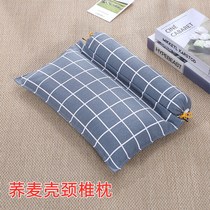 Pillow adult buckwheat pillows full buckwheat leather pillows Old coarse cloth Home Summer Hard pillow breathable sleeping without deformation