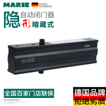  High-end export invisible hidden automatic door closer Hydraulic buffer hidden door closer Bearing 40-65kg
