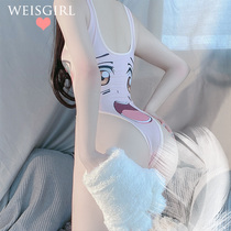 weisgril Japanese cute cute two-dimensional mood uniform temptation One-piece sexy suit student