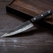 Zhou Guangxing hand-forged steel boning knife slaughtering special professional knives small sharp cutting blade small kitchen knife