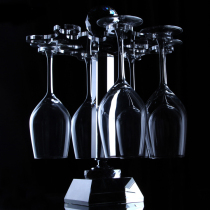 European crystal glass hanging cup holder tall cup holder wine cup holder upside down hanging glass cup holder