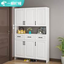 Shoe cabinet home door super large capacity hall cabinet living room wall entrance shoe cabinet entrance door cabinet integrated storage shoe rack