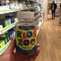 (Danish Royal Family)Kids zoo Danish Childrens Fish Oil DHA Fudge