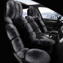 Winter pure wool car seat cushion winter thick warm plush seat cushion sheep cutting wool integrated seat cover