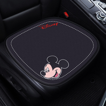 New cartoon car seat cushion single piece no backrest cute three-piece fabric Four Seasons universal rear seat cushion seat cover