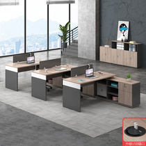 Staff Desk Chair Composition Cassette Screen Station Screen Station Staff Financial Desk Position minimalist Hyundai 2 4 6 people in position