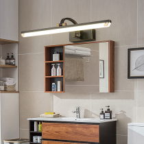 New Chinese mirror front lamp led toilet mirror cabinet special bathroom cabinet dressing table toilet non-perforated mirror lamp