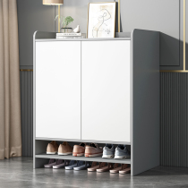 Light luxury shoe cabinet home door outside large capacity simple modern balcony entrance cabinet locker simple shoe rack