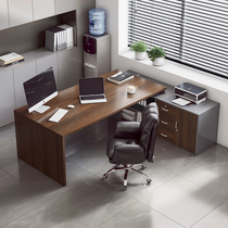 Desk simple modern boss desk supervisor desk and chair combination set corner computer desk office manager desk