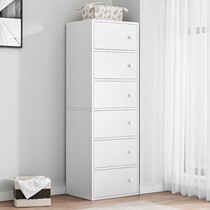 Storage cabinet storage cabinet household chest cabinet snack cabinet simple multi-layer clothing sorting cabinet