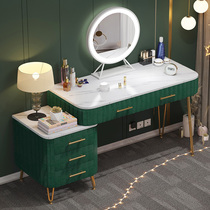 Dressing table bedroom modern simple small apartment light luxury Net red ins Wind makeup table storage cabinet one
