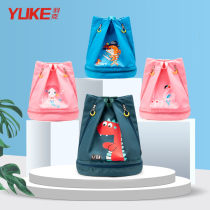 Swimming bag Boys and girls wet and dry separation storage bag Childrens cartoon waterproof backpack waterproof bag swimming equipment