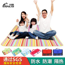 winpolar Chuanyue outdoor moisture-proof picnic mat waterproof thickened spring outing floor mat portable lawn picnic