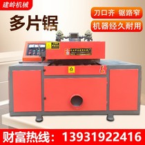 Square wood multi-chip saw Automatic frequency conversion speed control joinery slat saw upper and lower axis square wood CNC multi-chip saw direct sales