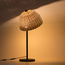 Creative desk lamp Bedroom bedside lamp led dimmable art Bamboo lamp Warm romantic Nordic Simple Japanese