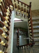 Villa new column custom guardrail stair handrail factory direct door-to-door installation and measurement