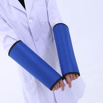 Lead rubber gloves lead arm X-ray protective footed leg particles implanted in the interventional supple soft CT flapper DR
