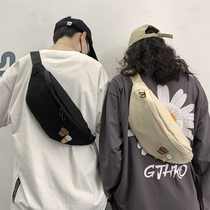 Sports Chest Bag Tide Card Mens Bag Casual Women Single Shoulder Bag Men Skew Satchel Bag students small cross-pack