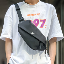 Chest bag male Tide brand Super fire day simple shoulder personality shoulder bag ins sports running bag leisure small backpack women