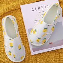 Moon shoes summer thin section August and september bag heel soft bottom breathable non-slip adjustable indoor postpartum pregnant women slippers 89