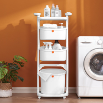 Dirty clothes household basket toilet shelf basket basket basket basket large capacity laundry basket