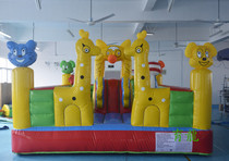 Big children's park inflatable trampoline large children's inflatable castle toy park inflatable castle
