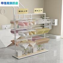 Underwear store bra island rack childrens underwear display rack can be lifted shopping mall socks display rack shorts shelf