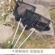 Swimming Pool Fish Pool Leaves Salvaged Nets carp nets Netting Carp Nets Lengthened Rubbish Fish Bailing square telescopic goldfish fishing nets