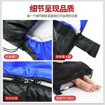 Winter adult thickened sleeping bag USB can be heated heated adjusted heated kept warm on duty lunch break office anti-cold