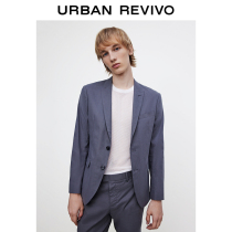 UR2021 spring and summer new mens fashion professional commuter profile thin section blazer MF12B1CT2001