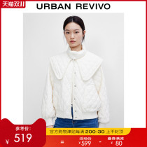 UR2021 winter new womens dress Korean sweet stand collar quilted quilting warm cotton clothing WL40S1JE2000