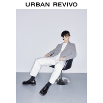 UR2022 Spring New Pint Mens Fashion 100 Hitch Loose Straight Barrel Casual Long Pants MF13SBUN2000