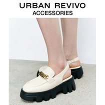 Pre-sale URBAN REVO2023 Summer Ms Fashion England Stone tattoo Lefu shoes UAWS32108