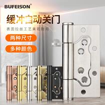 Rui Gao invisible door hinge off-axis hydraulic hinge buffer automatic door closing door damping door closer hinge