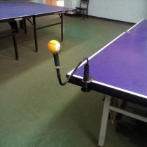2022 new upgraded single-person training table tennis ball training device self-training device plastic clip extended version