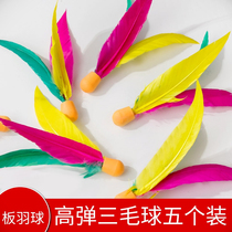 Childrens board badminton ping-pong indoor badminton key sub-ball feather ping-pong three-wool shuttlecock cricket cricket ping-pong bodybuilding