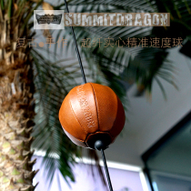 SUMMITDRAGON RETRO MICROFIBER PRECISION BOXING SPEED BALL DODGE REACTION FIGHT BALL SHAKE AVOID INFLATION