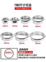 Line box countertop Set line Desktop 40 threading hole cover plate 32mm computer desk Consecting office accessories Ricoed tube