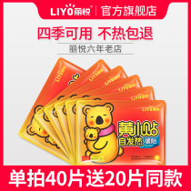 Wormwood warm paste treasure paste self-heating female Palace cold conditioning cold warm whole body winter warm treasure motherwort hot Post