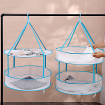 Clothes basket clothes drying net clothes tiled net clothes flat net bag household socks artifact sweater special drying rack