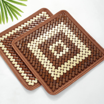 Summer bamboo mat Mat Cushion Fart Mat summer breathable office Stool Computer Chair Mat Cool Cushion Seat Cushion