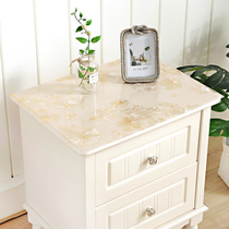Bedside table mat waterproof anti-hot and oil-proof disposable dustproof tablecloth transparent table mat soft PVC glass mat tablecloth