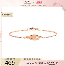 Dw Bracelet Women's ELAN Series Smart Light Luxury Small Double Ring Couple Gift Daniel Wellington Flagship Store