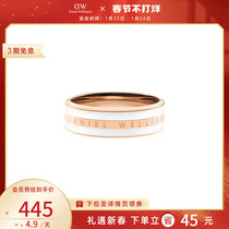 Dw Ring Couple Same EMALIE Series Two-color Ring Daniel Wellington Flagship Store