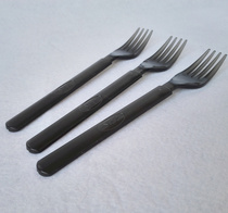 Long Handle Plastic Fork Disposable Fork Fork Parchment West Tableware Fork Fruit Fork Insert Fruit Fork 100 Forks