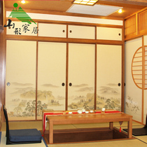 Yamagatami door custom-made step rice wardrobe door Japanese sliding door and room partition door Fosma door custom