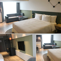 Hotel Bed and breakfast Apartment suite Furniture bed Light luxury express business hotel Double standard room Full double bed