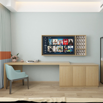 Hotel apartment TV cabinet Quick siamese room Bed and breakfast furniture Computer desk Luggage cabinet rack combination customization