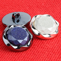 Button tops womens woolen coats windbreakers high-end round button clothes coats all-match decorative buttons pajamas buttons